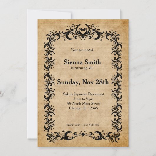  koninklijke verjaardag kaart (Voorkant)