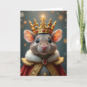 Koninklijke Verjaardagskaart met Kroon Kaart