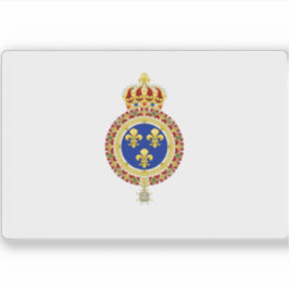 Koninklijke vlag van Frankrijk (Bourbon Restoratio Sticker