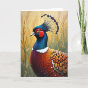 Koninklijke Vogels Vaderdag Kaart