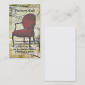 Koninklijke voorzitter met bijkantoren visitekaartje (Voorkant / Achterkant)