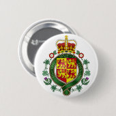 Koninklijke Wales Officiële wapenstilstand Ronde Button 5,7 Cm (Voorkant /achterkant)