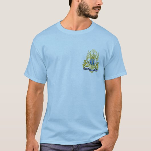 Koninklijke Wapens van Cambodja - Khmer T-shirt (Voorkant)