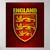 Koninklijke Wapens van Engeland Poster (Voorkant)