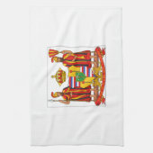 Koninklijke wapenstilstand in Hawaii Theedoek (Verticaal)