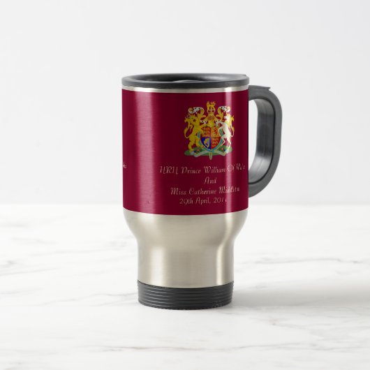 koninklijke weddenschap van wapenreismolen reisbeker (Voorkant rechts)