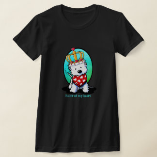 Koninklijke Westie Hond KiniArt T-shirt