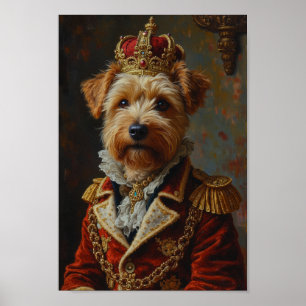 Koninklijke Wheaten Terrier Portret Poster