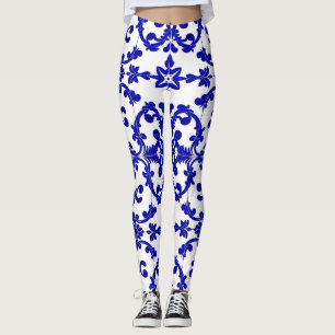 koninklijke wijnstok mozaïek leggings