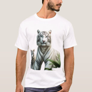 Koninklijke witte tijger. t-shirt