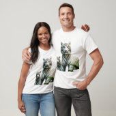 Koninklijke witte tijger. t-shirt (Unisex)