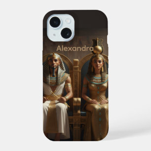 Koninklijkheid van het oude Egypte Koning & Koning iPhone 15 Case