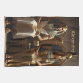 Koninklijkheid van het oude Egypte Koning & Koning Theedoek (Horizontaal)