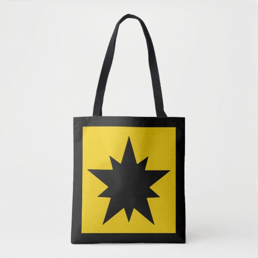 Koninkrijk Ansteorra Populace Badge Tote Bag (Voorkant)