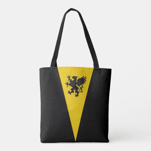 Koninkrijk Artemisia Populace Badge Canvas tas (Achterkant)