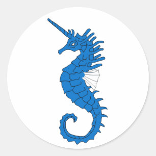 Koninkrijk Atlantia Populace Badge Ronde Sticker