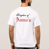 Koninkrijk Aunu'u T-shirt (Achterkant)