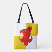 Koninkrijk Avacal Populace Badge Tote Bag (Achterkant)