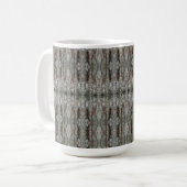 Koninkrijk Boomstam Patroon Koffiemok (Voorkant links)