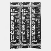 Koninkrijk Cambodja Theedoek (Verticaal)