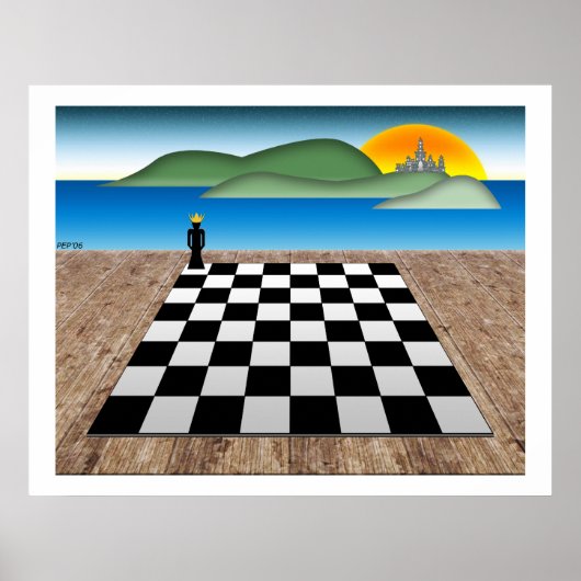 Koninkrijk Chess Poster (Voorkant)