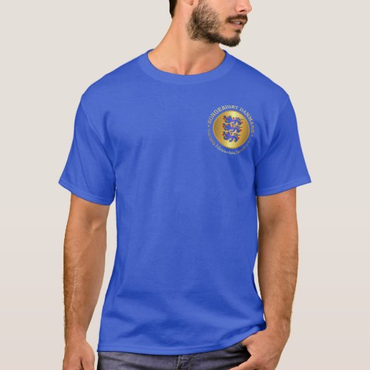Koninkrijk Denemarken T-shirt (Voorkant)