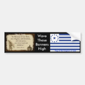 Koninkrijk der hemden2 bumpersticker (Voorkant)