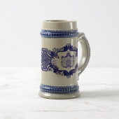Koninkrijk der Nederlanden Beer Stein Bierpul (Voorkant rechts)