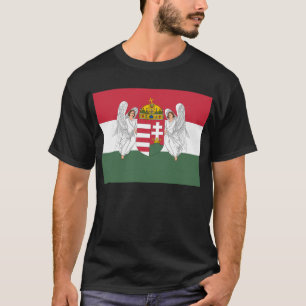 Koninkrijk Hongarije vlag T-shirt