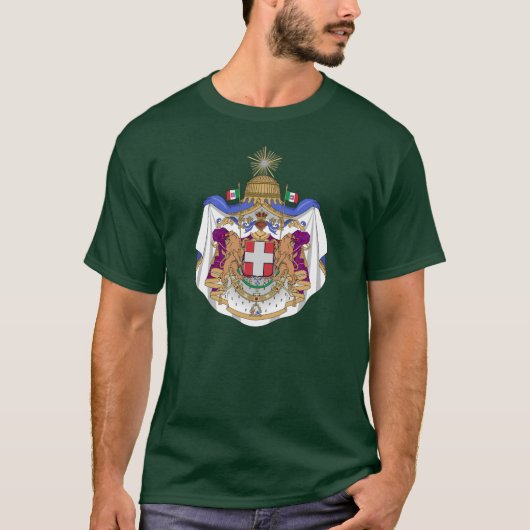 Koninkrijk Italië (1870) Wapenstoofpot T-shirt (Voorkant)
