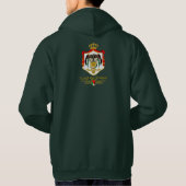 Koninkrijk Jordanië, COA (Arabisch) Hoodie (Achterkant)
