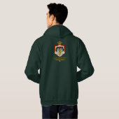 Koninkrijk Jordanië, COA (Arabisch) Hoodie (Achterkant volledig)