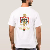 Koninkrijk Jordanië, COA (Arabisch) T-shirt (Achterkant)
