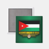 Koninkrijk Jordanië Magneet (Voorkant / Achterkant)