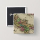 Koninkrijk Napels of de twee Siciliaanse eilanden Vierkante Button 5,1 Cm (Voorkant /achterkant)