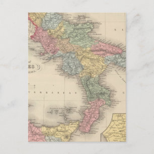 Koninkrijk Napels of de twee Siciliën Briefkaart