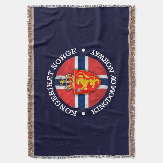 Koninkrijk Noorwegen Deken (Voorkant Verticaal)