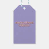 Koninkrijk Ontwerper Kikker Karakter Cadeaulabel (Achterkant)