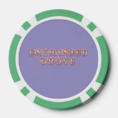 Koninkrijk Ontwerper Kikker Karakter Poker Chips (Achterkant)