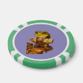 Koninkrijk Ontwerper Kikker Karakter Poker Chips (Enkel)