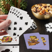 Koninkrijk Ontwerper Kikker Karakter Pokerkaarten (Insitu)