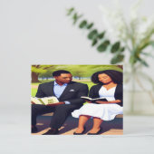 Koninkrijk Paar Briefkaart (Staand voorkant)