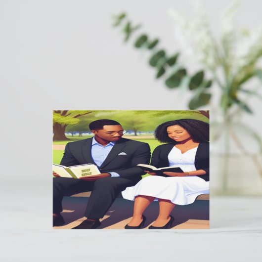 Koninkrijk Paar Briefkaart (Staand voorkant)