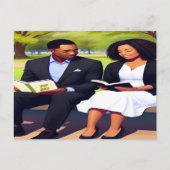 Koninkrijk Paar Briefkaart (Voorkant)