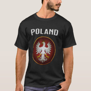 Koninkrijk Polen Heraldiek Poolse middeleeuwse ges T-shirt