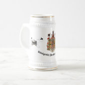 Koninkrijk Prussia Stein Bierpul (Voorkant links)