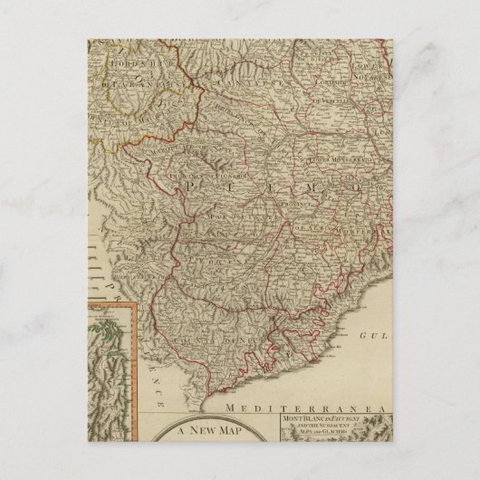 Koninkrijk Sardinië 2 Briefkaart (Voorkant)