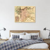 Koninkrijk Sardinië 2 Canvas Afdruk (Insitu (Slaapkamer))