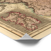 Koninkrijk Sardinië Poster (Hoek)