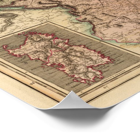 Koninkrijk Sardinië Poster (Hoek)